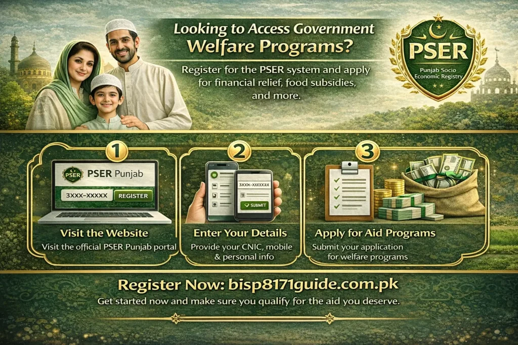 PSER online registration