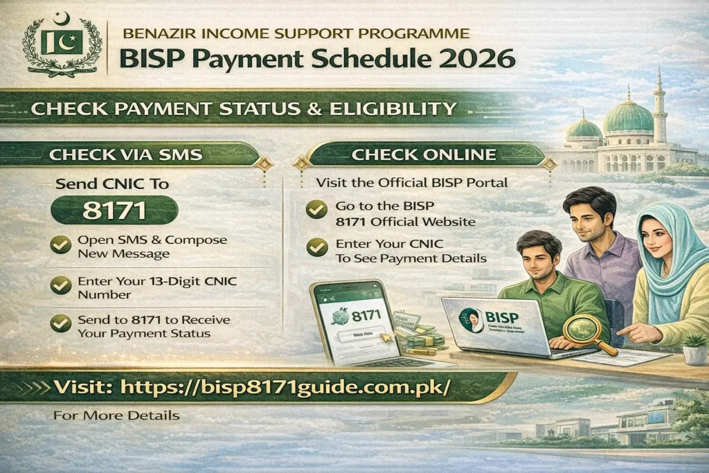 BISP Payment Schedule