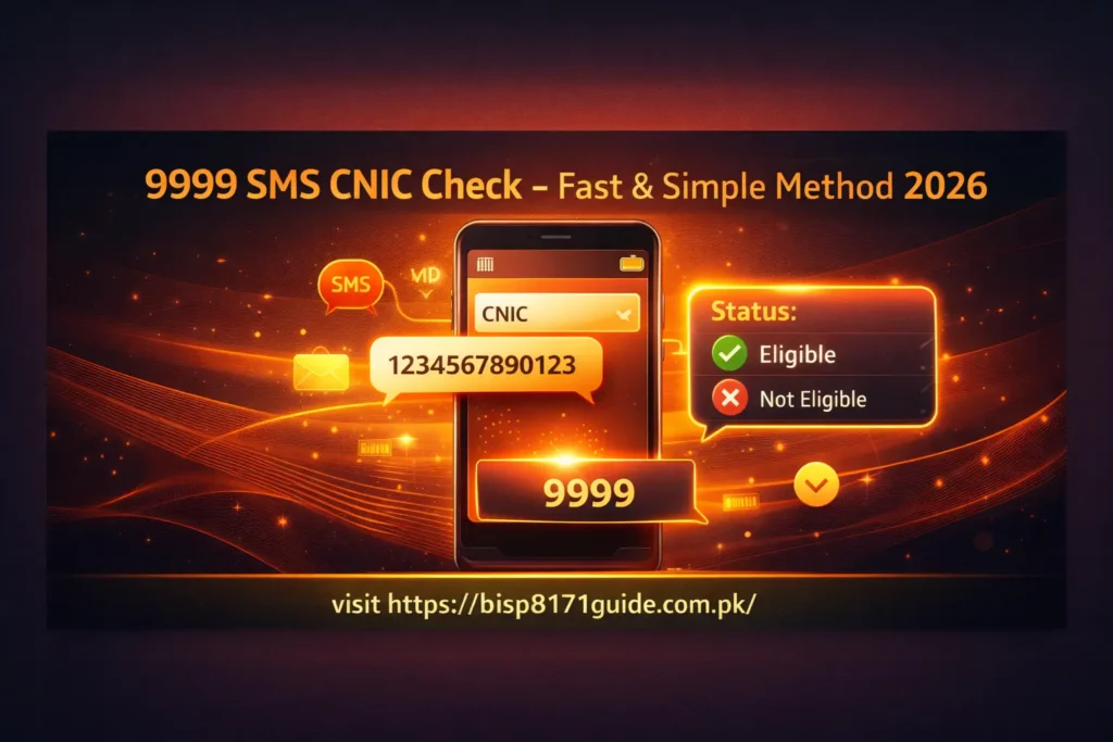 9999 SMS check